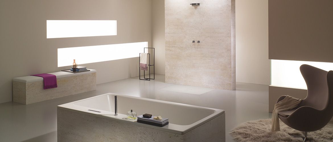 Es lassen sich alle Bereiche des Badezimmers in durchgängigem Design, perfekter Funktion und hochwertiger Qualität ausstatten.